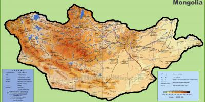 Mongolija lokacija karti 