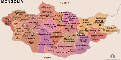 Lao, ako Mongolija političkih 